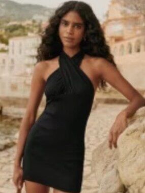 Sezane Sibille Dress Black - Size M